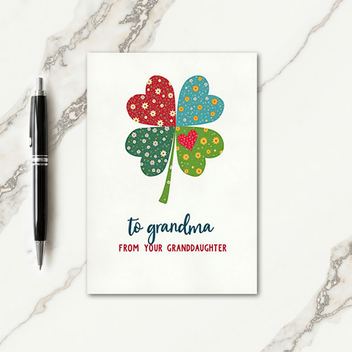 Lucky Heart Mothers Day Card