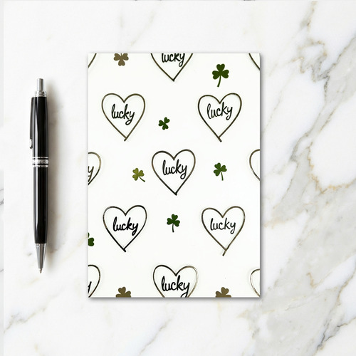 Lucky Heart Pattern Card