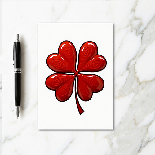 Lucky Hearts Greeting Card
