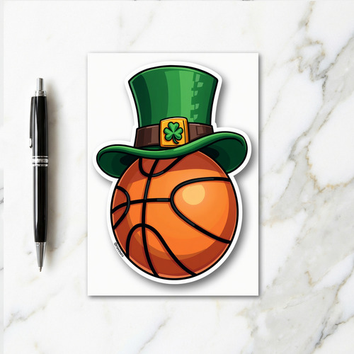 Lucky Hoops St Patricks Day Card