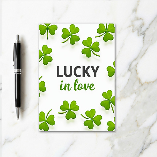 Lucky In Love For Partner Card