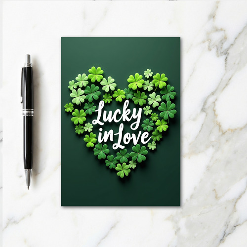Lucky In Love Partner Card