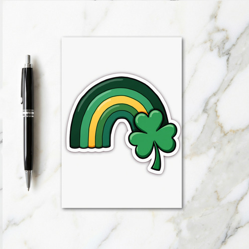Lucky Irish Rainbow Card