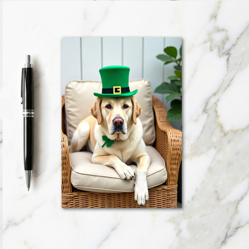 Lucky Labrador Friend Card