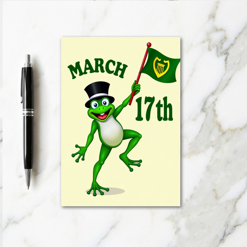 Lucky Leap March 17Th Card