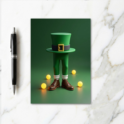 Lucky Leprechaun Art Card