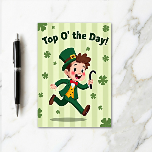 Lucky Leprechaun Day Fun Card