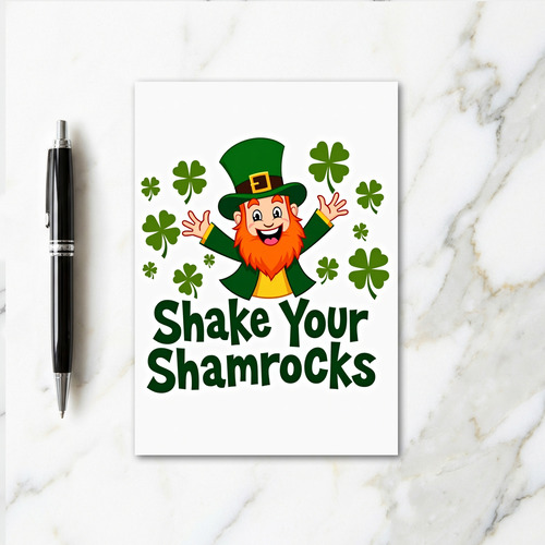 Lucky Leprechaun Fun Card