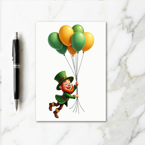 Lucky Leprechaun Fun Time Card