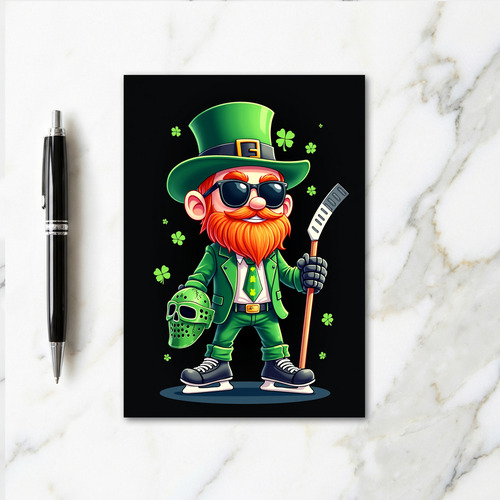 Lucky Leprechaun Hockey Star Card