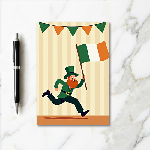 Lucky Leprechaun Irish Pride Card