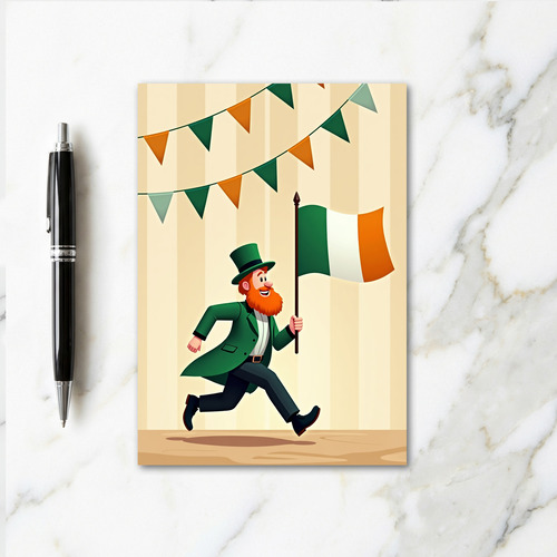 Lucky Leprechaun Parade Day Card