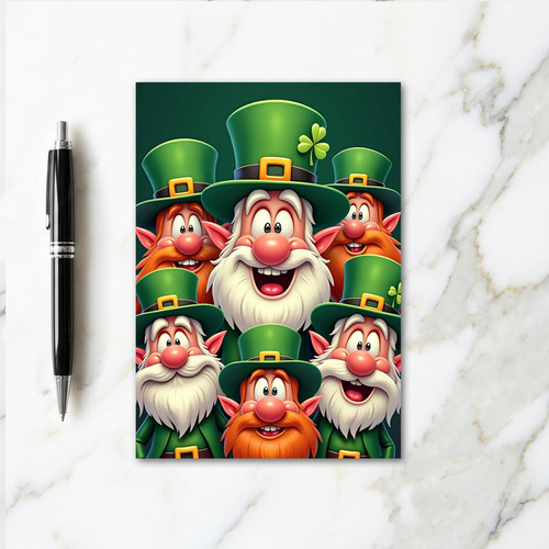 Lucky Leprechauns Fun Time Card