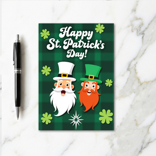 Lucky Leprechauns St Patricks Card