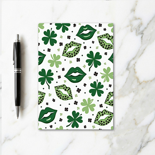 Lucky Lips Pattern Fun Card