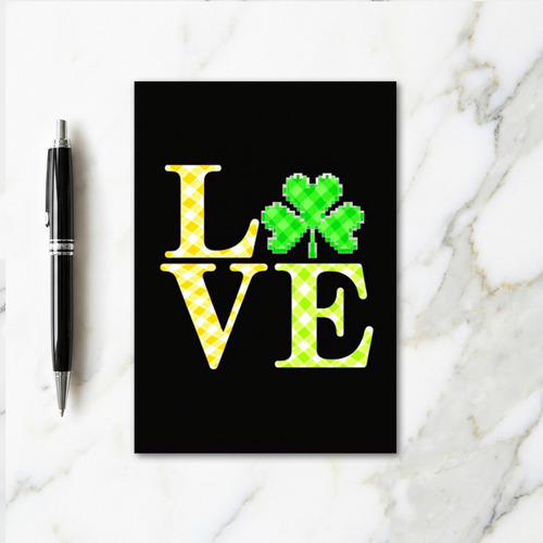 Lucky Love Graphic Art Card