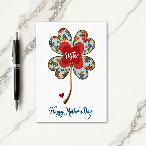 Lucky Mothers Day Card