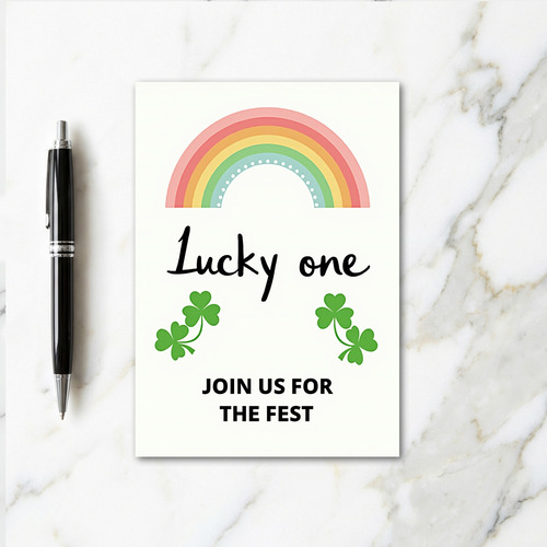 Lucky One Join Fest Rainbow Card