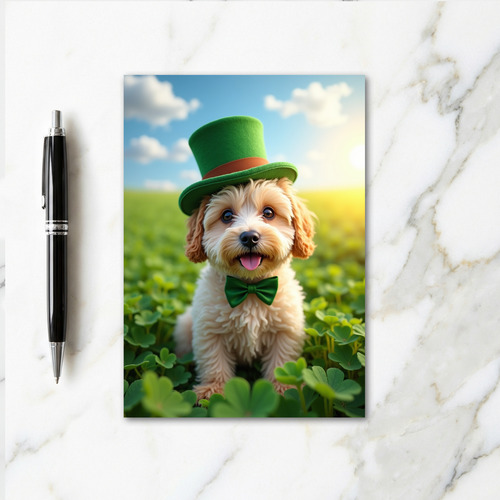 Lucky Puppy Joy Card