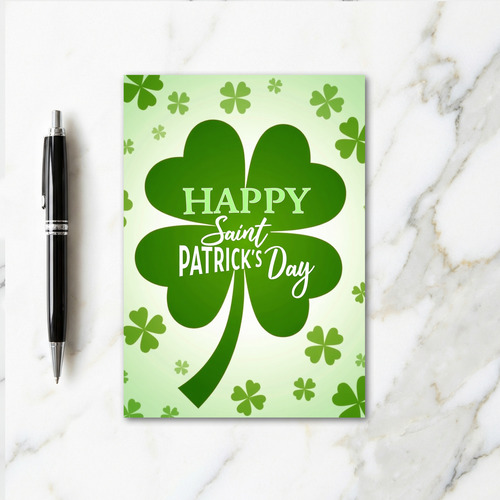 Lucky Saint Patricks Day Card