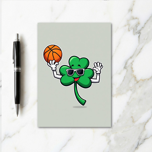 Lucky Shamrock Sports Fan Card