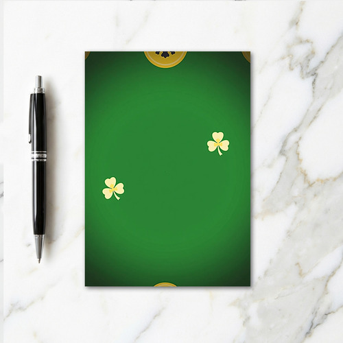Lucky Shamrocks Fortune Card
