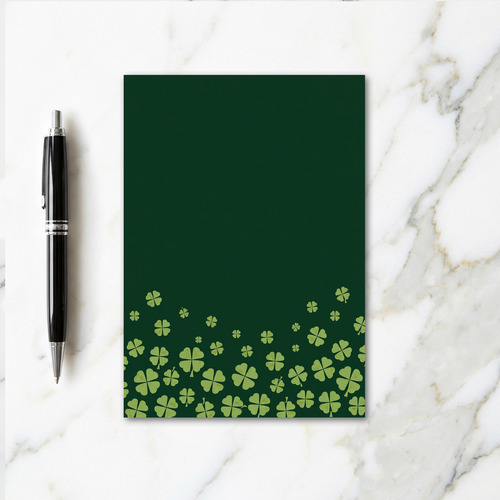 Lucky Shamrocks Greenery Card