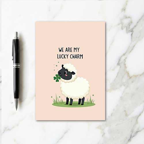 Lucky Sheep My Charm Card