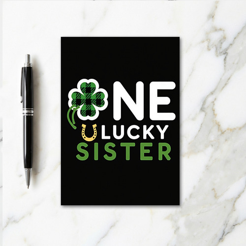 Lucky Sister Clover Card