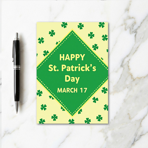 Lucky St Patricks Day Card