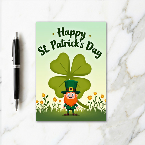 Lucky St Patricks Day For Husband Card