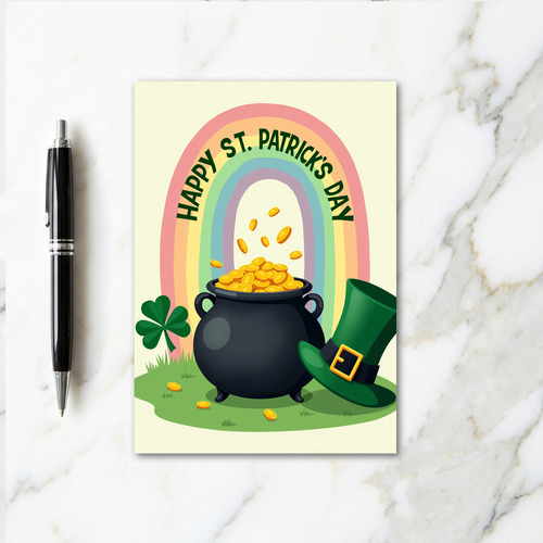 Lucky St Patricks Day Gift Card