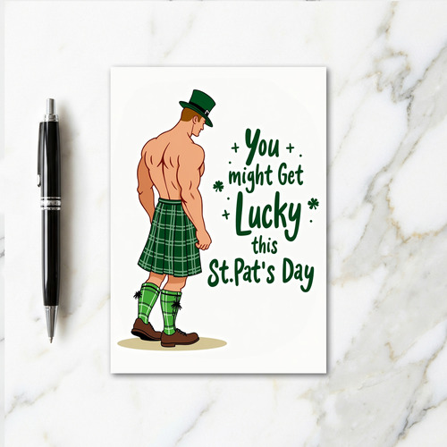 Lucky St Pats Day Card