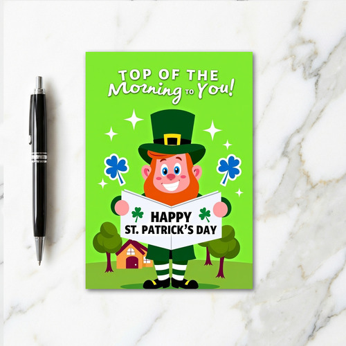 Lucky Starburst St Patricks Card