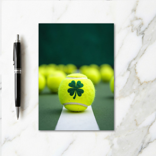 Lucky Tennis Ball Card
