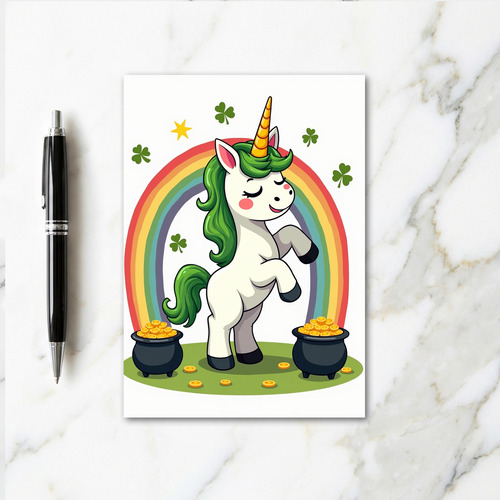 Lucky Unicorns Gold Card