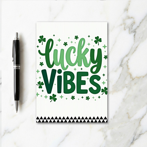 Lucky Vibes Great Green Card