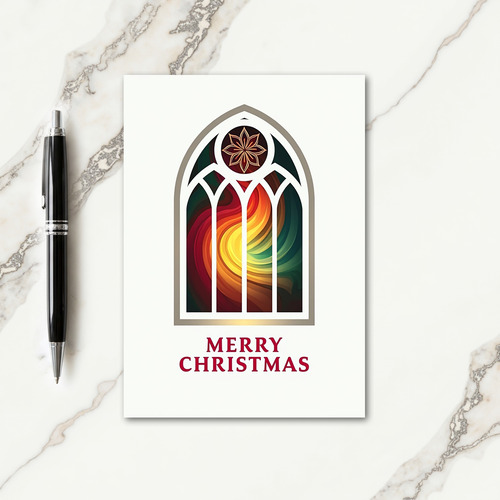 Luminous Arch Christmas Card