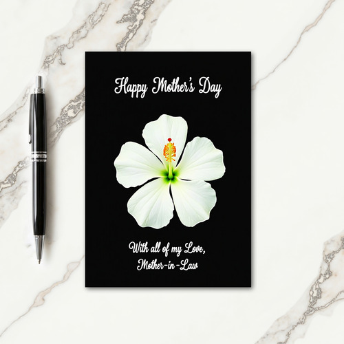 Luminous Blossom Card