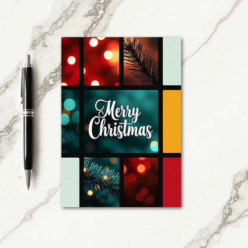 Luminous Christmas Card