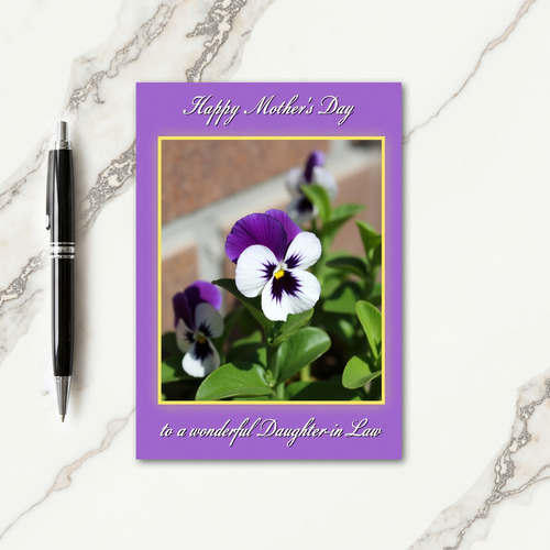 Luminous Core Mothers Day Card