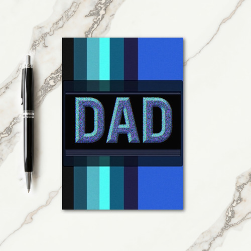 Luminous Dad Fathers Day Card