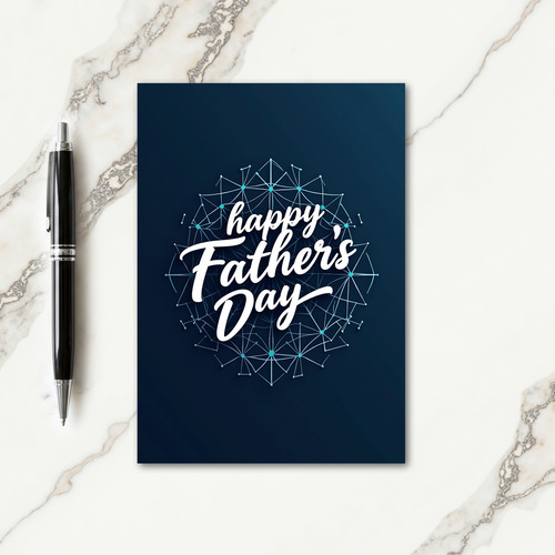 Luminous Fathers Day Card