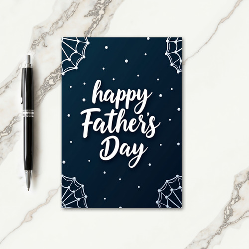 Luminous Fathers Day Wish Card