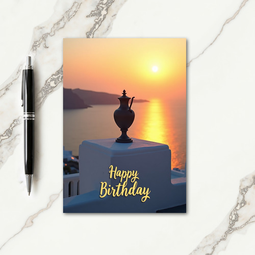 Luminous Glow Birthday Card
