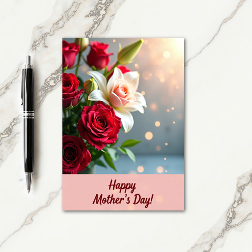 Luminous Haze Mothers Day Card