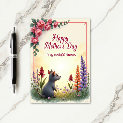 Luminous Horizon Mothers Day Card
