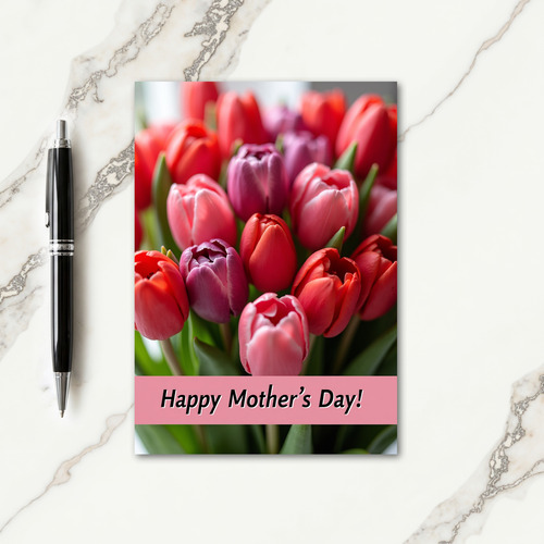 Luminous Hues Mothers Day Card