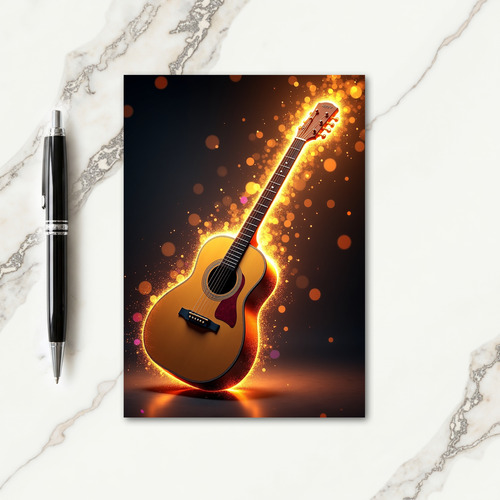 Luminous Instrument Fathers Day Card