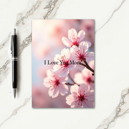 Luminous Mom I Love You Card